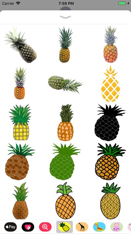 Pineapple Sticker Pack