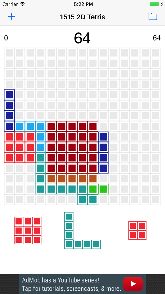 #2. 1515 - Puzzle Block Games (iOS) By: SikYi Chan