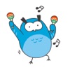 Friendly Owl Animated Sticker - iPhoneアプリ