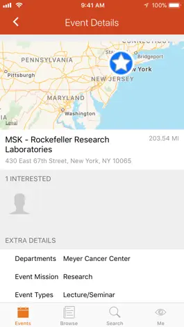 Game screenshot Weill Cornell Medicine Events hack