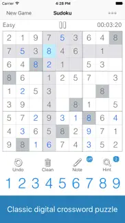 classic sudoku-leisure puzzle iphone screenshot 1