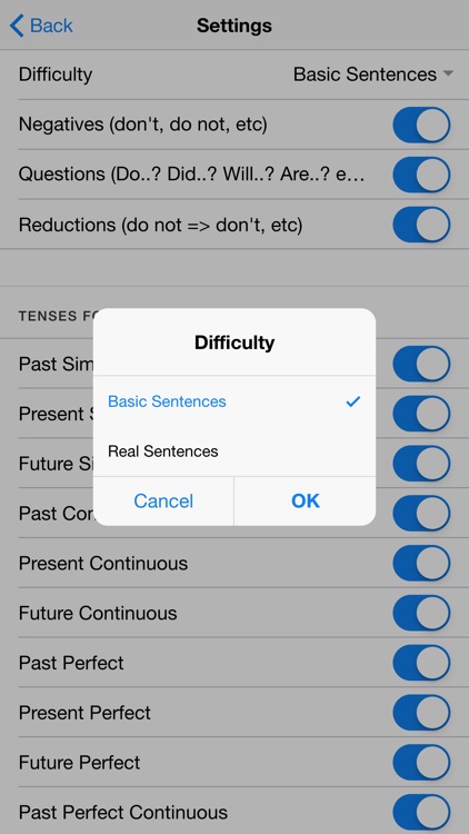 English Tenses - Practice screenshot-4