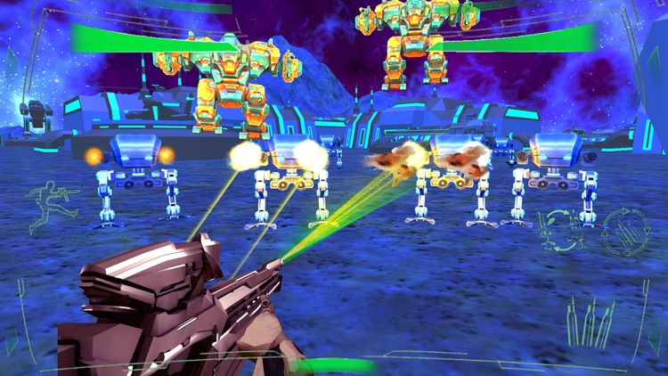 Futuristic Mech Robots Battle screenshot-3