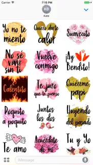 despacito spanish love stickers iphone screenshot 2