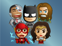 Justice League - Stickers