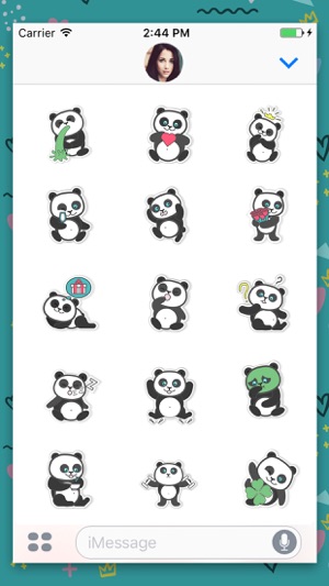 Panda Bear : Animated Stickers(圖3)-速報App