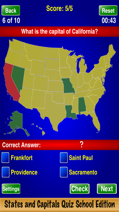 How to cancel & delete States and Capitals Quiz School Edition from iphone & ipad 2