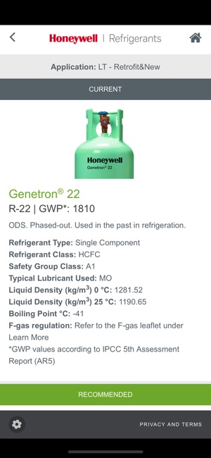 Refrigerant Selection Tool EU(圖2)-速報App