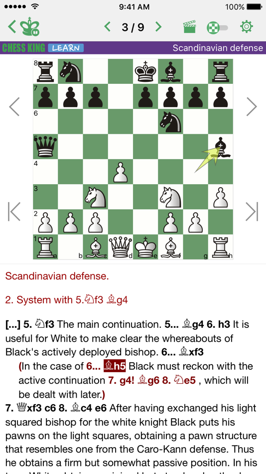#2. Chess. Scandinavian Defense (iOS) 由: Chess King