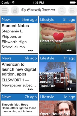 Ellsworth American e-Edition screenshot 3