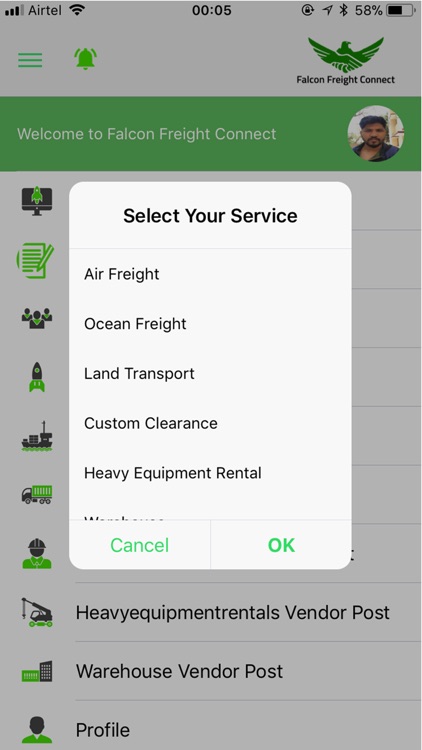 Falcon Freight Connect screenshot-3