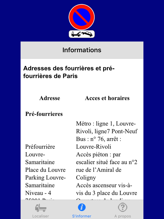 Screenshot #6 pour Fourriere Paris