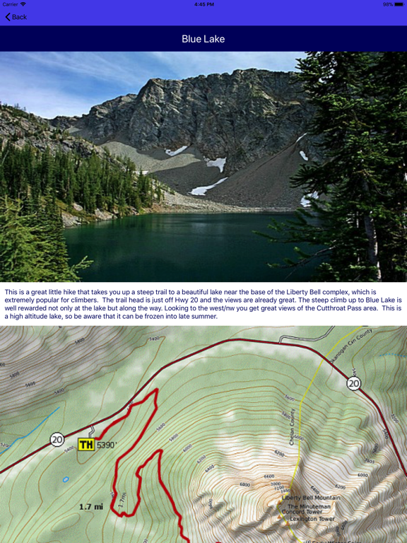 Screenshot #3 for NWHiker