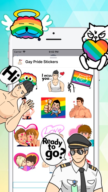 Gay Pride Stickers Collection