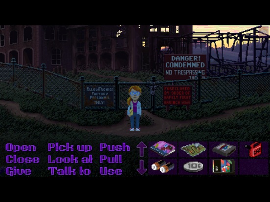 Thimbleweed Park iPad app afbeelding 4