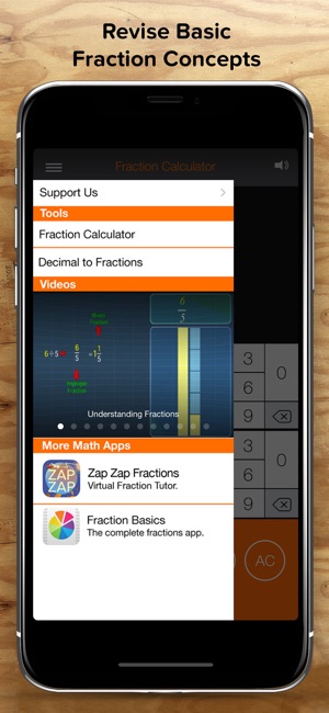 fraction calculator decimals on the app store 125 as a fraction in simplest form