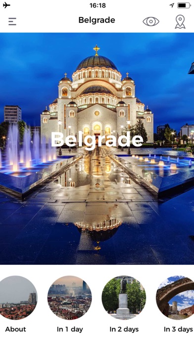 Screenshot #1 pour Belgrade Guide de Voyage