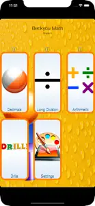 Benkyou Math: Grade 4 screenshot #1 for iPhone