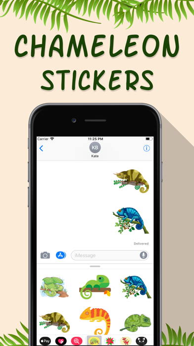 Chameleon Emojis Screenshot