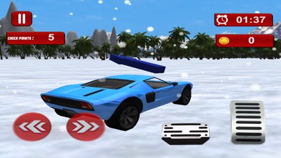 Snow Car Drive Fun screenshot 3