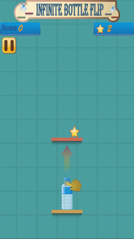 #2. Infinite Bottle Flip (iOS) 由: Chuanming Chang