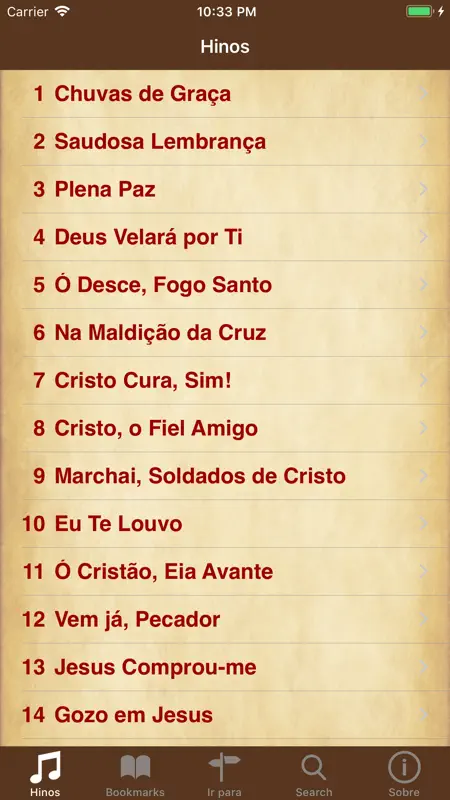 Harpa Cristã screenshot 1 of 1
