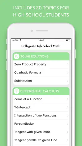 Game screenshot High School Math - Calculus hack