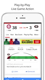 gameday college football radio iphone screenshot 2