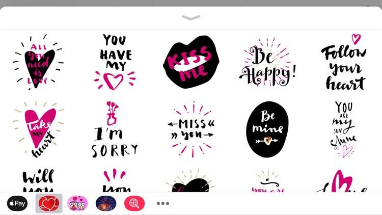 You are My World Love Sticker