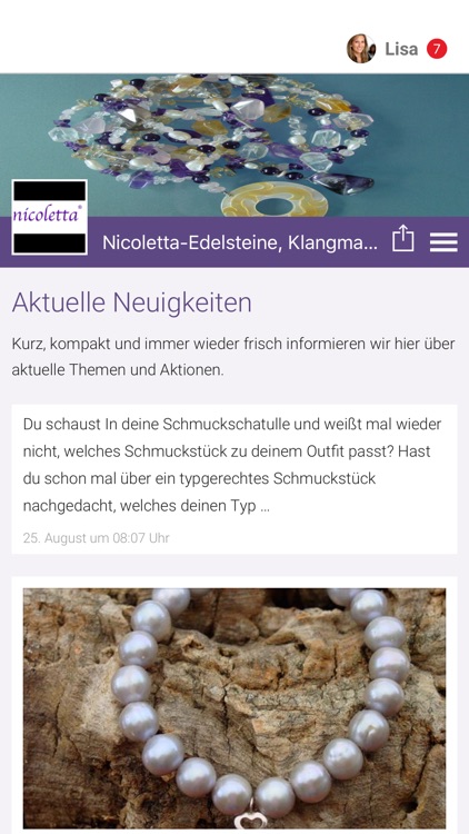 Nicoletta-Edelsteine