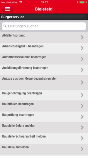 Bielefeld Bürgerservice(圖4)-速報App