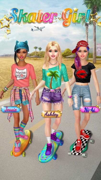 Skater Girl Makeover - Makeup and Dress Up Games