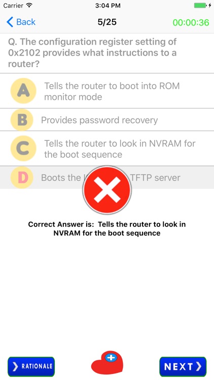 CCENT 640-822 Exam Quiz