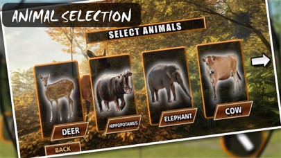 Animal Hunting Jeep Driver 3D screenshot 2