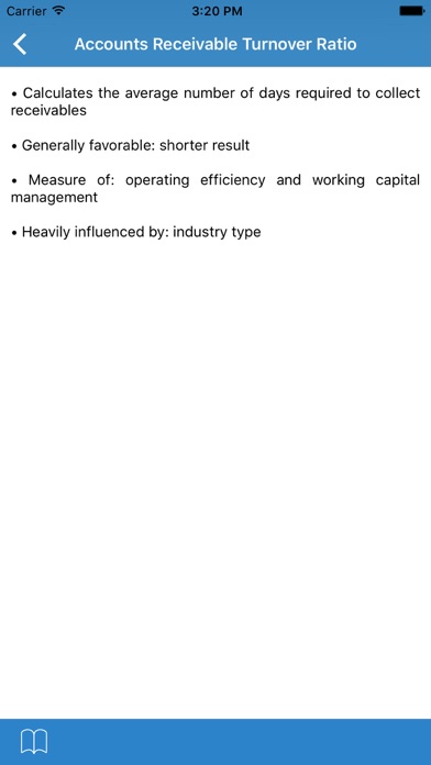 Financial Ratios Premium screenshot 3