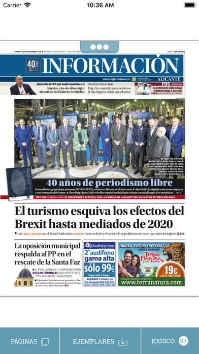 Screenshot #3 pour Kiosco Diario Información