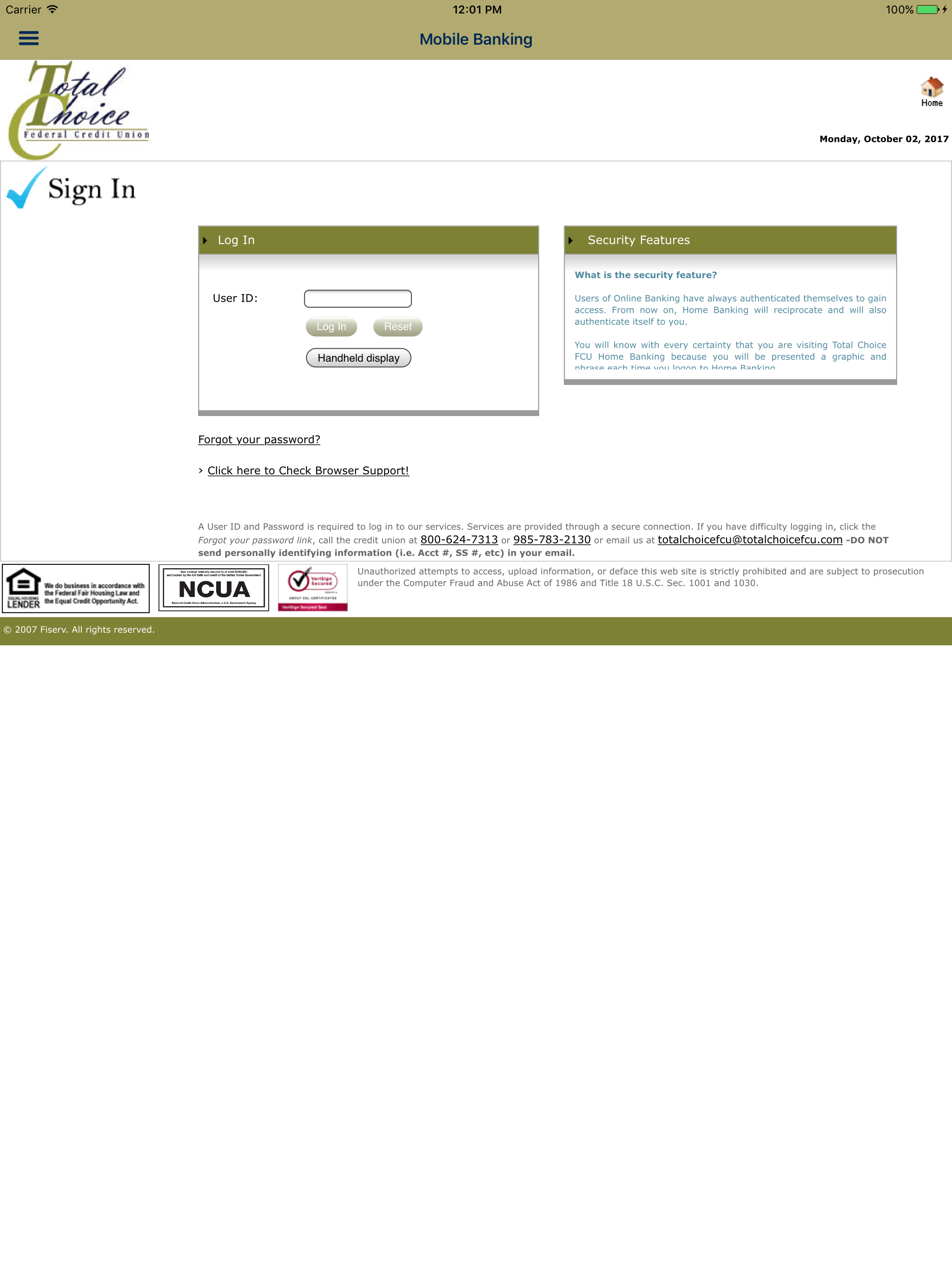 Total Choice FCU