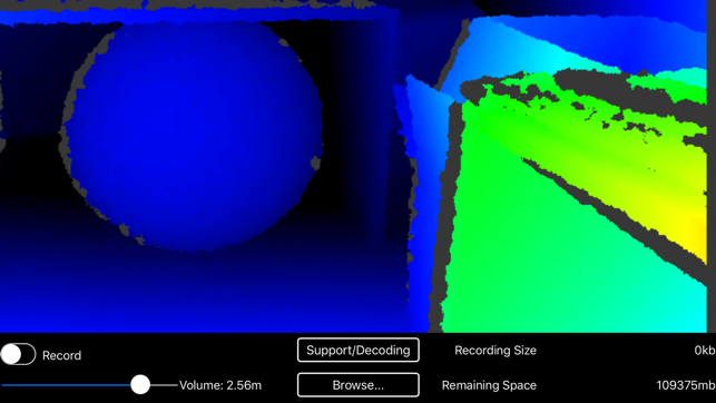 STAC Structure Sensor Recorder