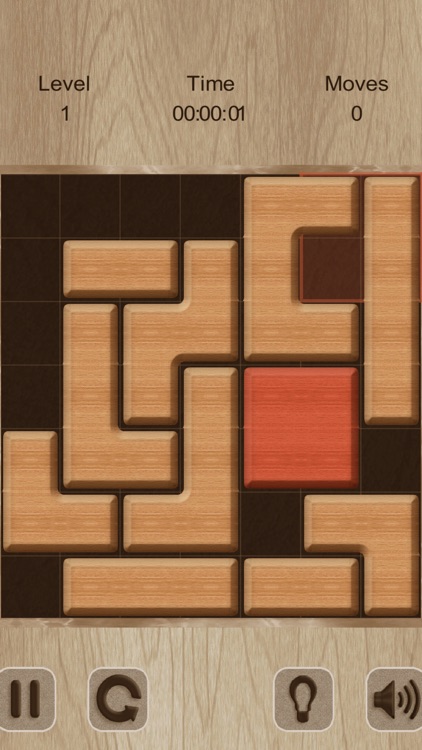 Move The Red Block (ad-free) screenshot-5
