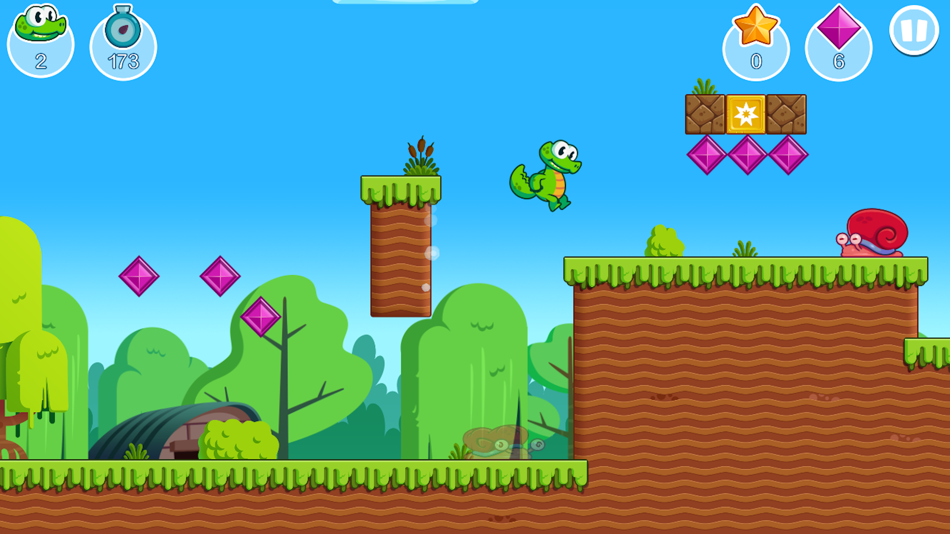 #1. Croc's World Run (iOS) 由: Sprakelsoft GmbH
