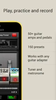 ampkit - guitar amps & pedals iphone screenshot 2