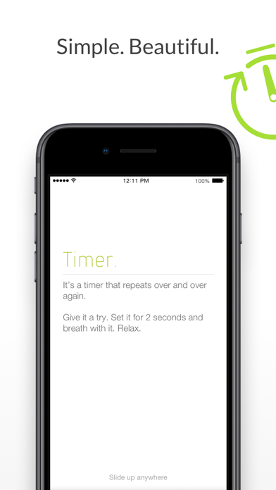 Screenshot #1 for Simple Repeat Timer.