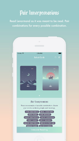 Seventh Sphere Lenormand Tarot screenshot