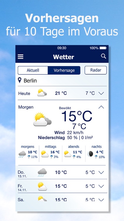 Wetter von t-online.de screenshot-3
