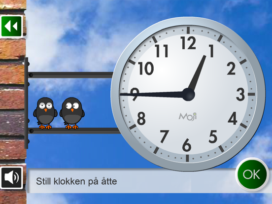 Moji Klockis Norsk iPad app afbeelding 1