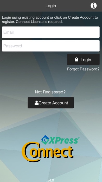 CDS Xpress Connect App Screenshot