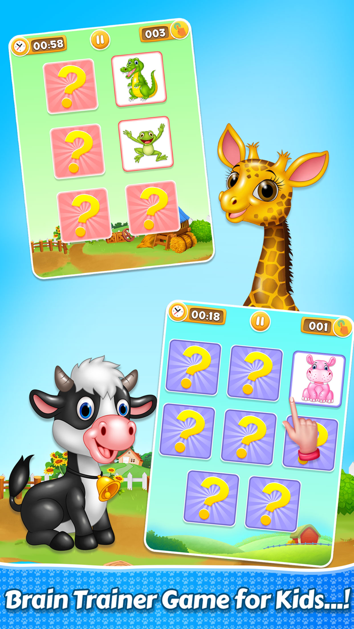 Animal Matching Games