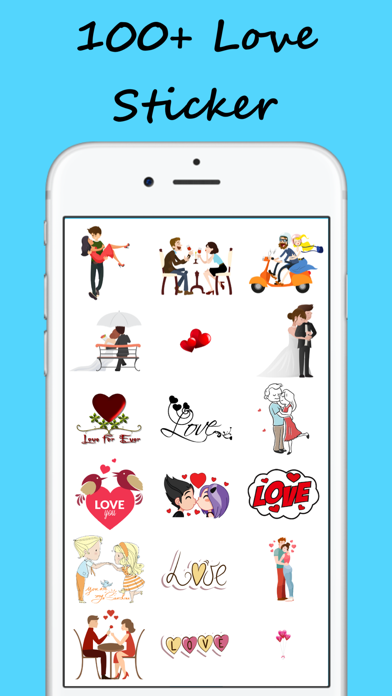 How to cancel & delete Love Sticker For iMessanger from iphone & ipad 1