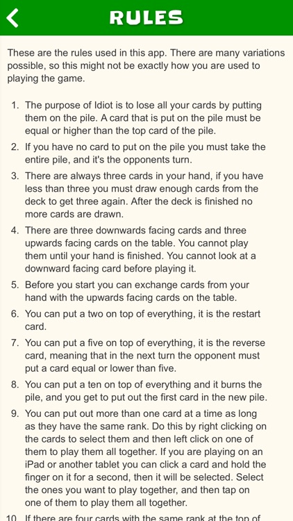 Idiot - CardGames.io screenshot-4