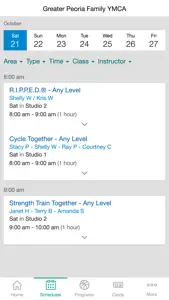 Greater Peoria Family YMCA screenshot #4 for iPhone